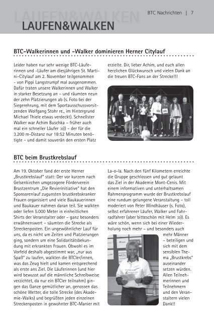 BTC Nachrichten Nr. 94 - Dezember 2008 - Baukauer Turnclub in ...