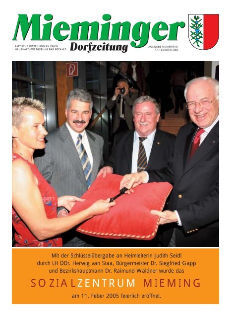 Mieminger Dorfzeitung Feber 2005 - Gemeinde Mieming