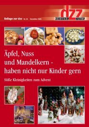 Äpfel, Nuss und Mandelkern - haben nicht nur Kinder gern - VSZ