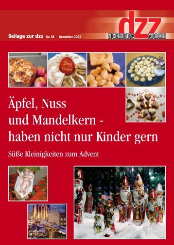 Äpfel, Nuss und Mandelkern - haben nicht nur Kinder gern - VSZ