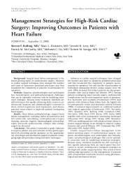 Management Strategies for High-Risk Cardiac Surgery: Improving ...