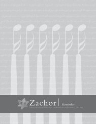 Zachor Remember - Vancouver Holocaust Education Centre