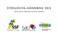 SYDSLESVIG-HÅNDBOG 2013 - SdU