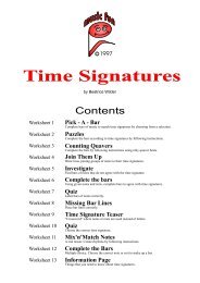 time signatures - Music Fun