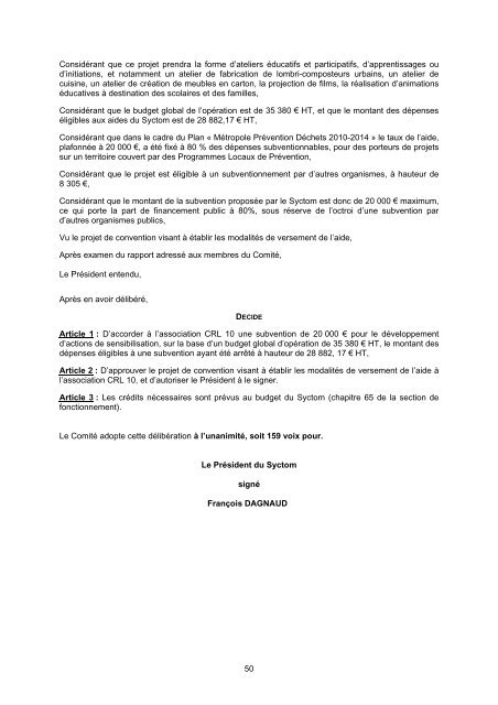 RECUEIL DES ACTES ADMINISTRATIFS JUILLET/AOUT ... - Syctom