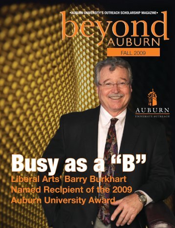 Barry Burkhart Named Recipient of the - Auburn University