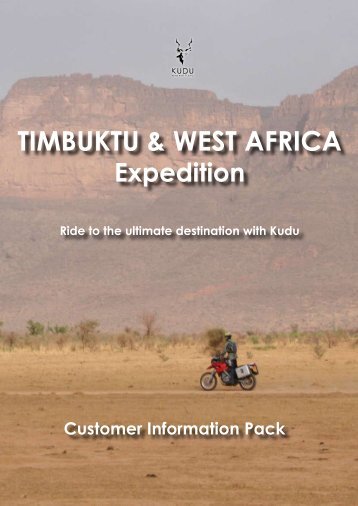 Timbuktu & West Africa Expedition - Kudu Expeditions