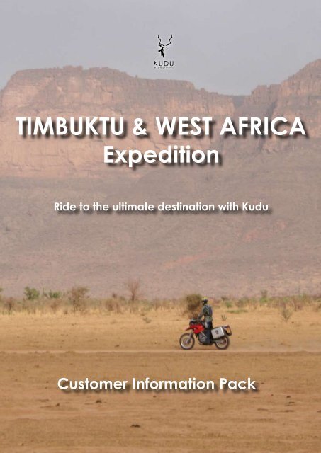 Timbuktu & West Africa Expedition - Kudu Expeditions