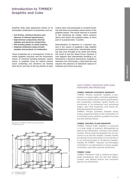 Brochure: Carbon Additives for Polymer Compounds - Timcal Graphite