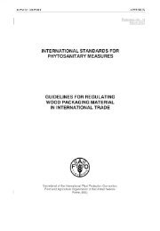 international standards for phytosanitary measures guidelines for ...