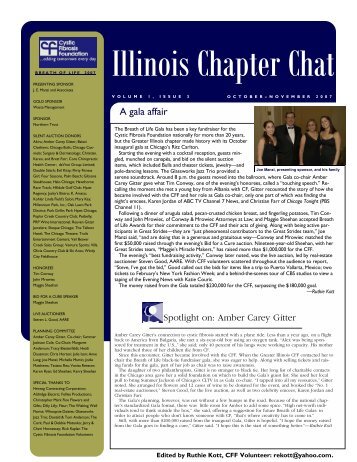 Illinois Chapter Chat - Cystic Fibrosis Foundation