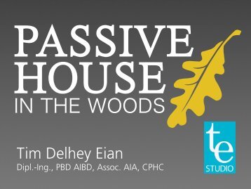 Tim Delhey Eian - Passive House Institute US