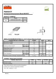 Datasheet - P0850ATF