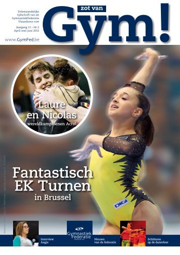 Fantastisch EK Turnen in Brussel Laure en Nicolas - GymFed