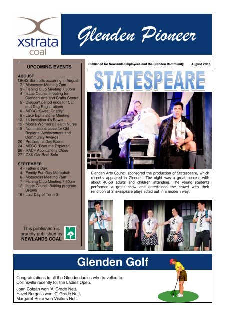 August Issue 2011 - Glenden