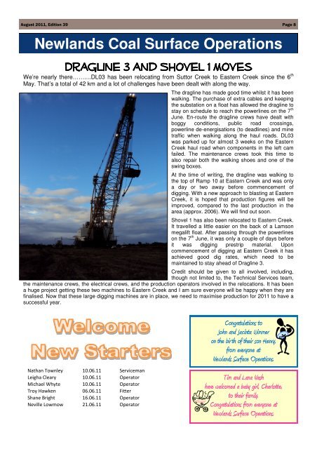 August Issue 2011 - Glenden