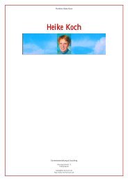 Portfolio zum Ausdrucken - Heike Koch