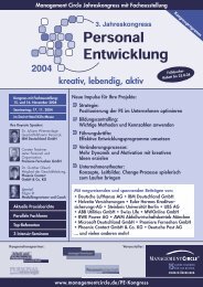 3. Jahreskongress Personalentwicklung - Grow.up ...