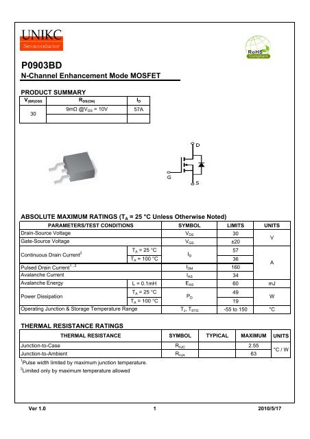 P0903BD datasheet