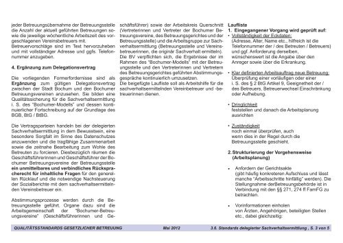 qualitätsstandards gesetzlicher betreuung - AWO Ruhr-Mitte