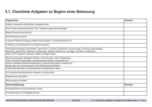 qualitätsstandards gesetzlicher betreuung - AWO Ruhr-Mitte