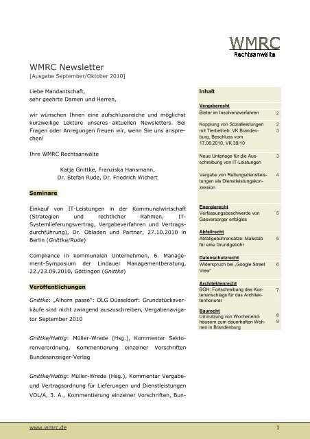 als PDF downloaden - WMRC Rechtsanwälte