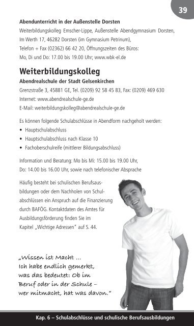 für junge Leute - IAG Gelsenkirchen