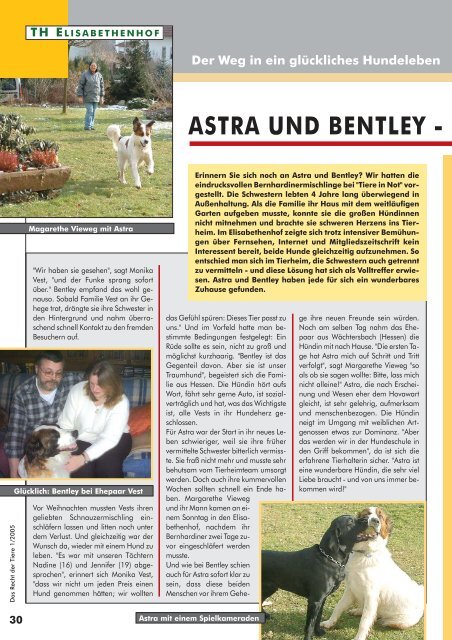 RDT 1/2005 - Bund gegen Missbrauch der Tiere ev