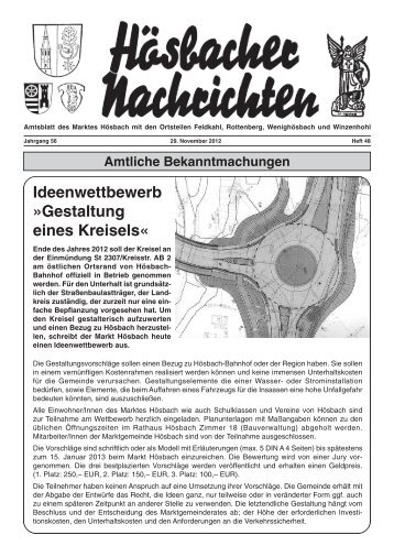 Anzeigen/Download - Druckerei & Verlag Valentin Bilz GmbH