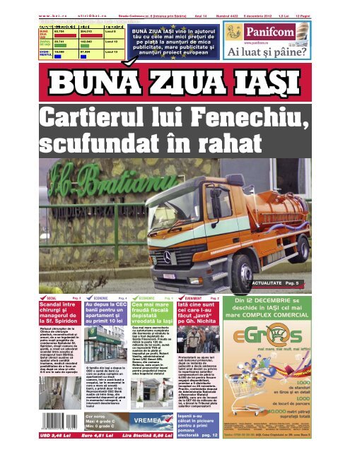 Cartierul lui Fenechiu, scufundat `n rahat - Buna Ziua Iasi