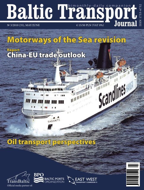 btj 35.indd - Baltic Transport Journal