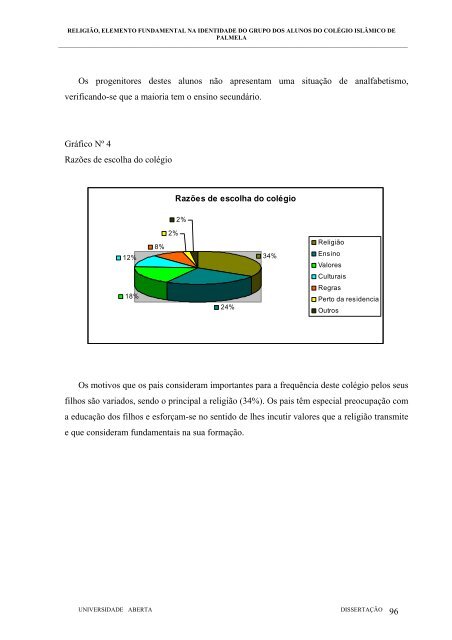 mestrado em relações interculturais - Universidade Aberta