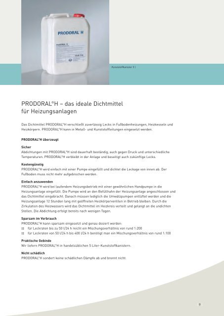 Abdichtungen - TIB Chemicals AG