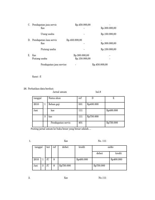 SOAL TRY OUT PAKET A 1. Ketika tahun pelajaran baru tiba, setiap ...