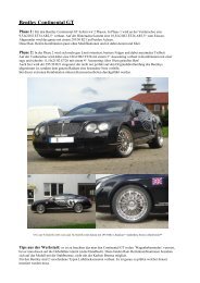 Bentley Continental GT - von Felge.de