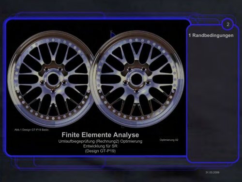 Finite Elemente Analyse 2  - von Felge.de