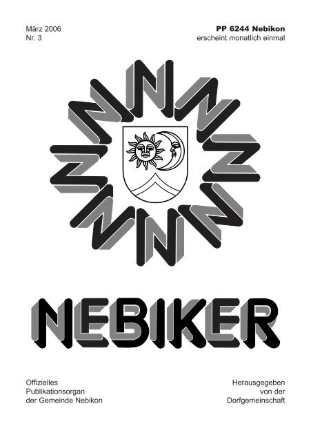 März 2006 - Gemeinde Nebikon