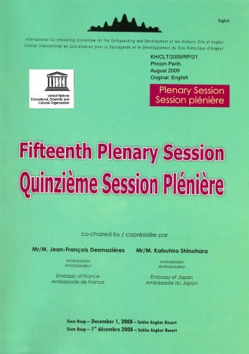 Fifteenth Plenary Session - unesdoc - Unesco