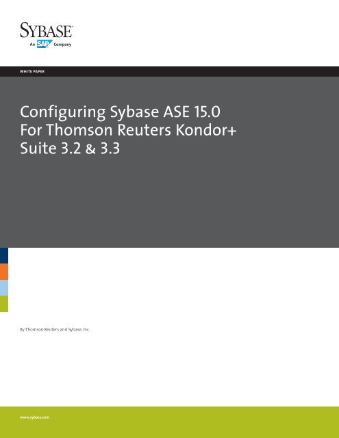 sybase ase 15.0