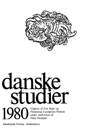 Indhold - Danske Studier