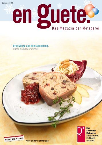 Das Magazin der Metzgerei - Schweizer Fleisch-Fachverband SFF