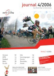 Swiss Cycling Journal 04/2006 - Velo-Moto-Club Männedorf