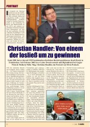 Christian Handler: Von einem der losließ um zu gewinnen - Gugler