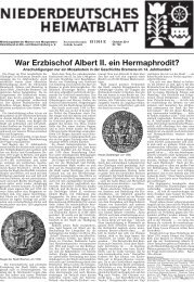 Niederdeutsches Heimatblatt