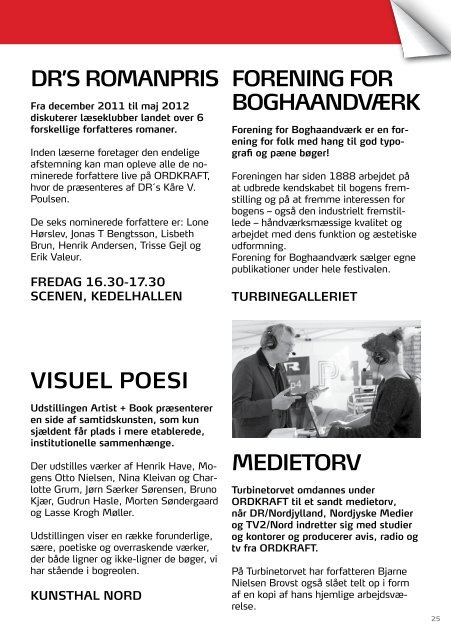 ordkraft festival 19.- 21. april 2012 - Nordkraft