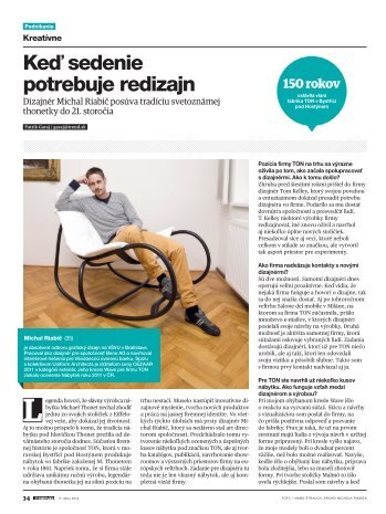 Keď sedenie potrebuje redizajn - Michal Riabic - designer