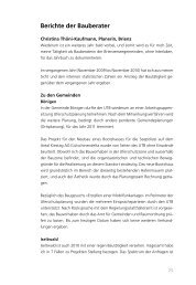 Berichte der Bauberater - Uferschutzverband Thuner- und Brienzersee
