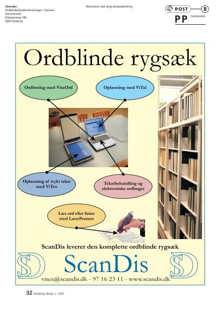 Ordet 1 - Ombrudt - 2007 - Ordblinde/Dysleksiforeningen i Danmark
