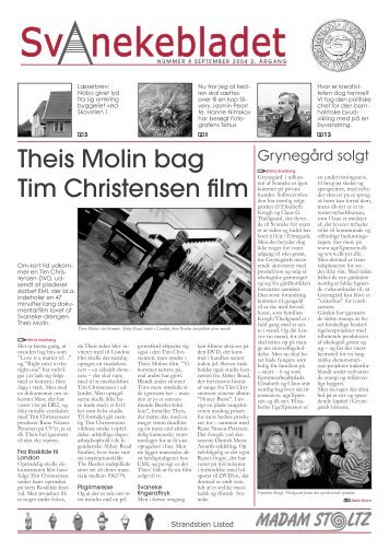 Theis Molin bag Tim Christensen film