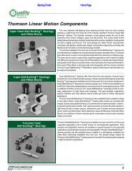 Class L Thomson industries for end supported applications Super Smart self-aligning ABB; use with 1.25 in Diameter Shaft Pillow Block Flanged Closed Thomson SSUFB20-ABB Class L Thomson industries for end supported applications Super Smart self-aligning ABB; use with 1.25 in Diameter Shaft Pillow Block Flanged Closed Thomson SSUFB20-ABB
